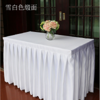自助餐 长条桌桌套6.5*1.5*0.65M 米白色