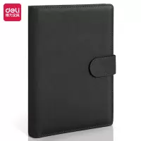 得力(deli) 3151 25K商务笔记本子 100张/本 黑色