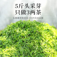 蜀蒙 2022新茶春茶一杯香茶叶绿茶明前头采毛尖茶2罐共250g小罐礼盒装浓香型茗茶 (SL)单位:罐