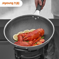 九阳(Joyoung)CF34C-CJ939精钢不粘炒锅直径34cm/个(LX)