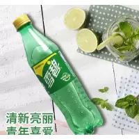 雪碧清爽柠檬味汽水500ml