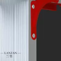 兰赞(LANZAN) 劳保折叠伸缩人字梯登高梯1.5米
