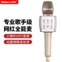 新科(Shinco) G2经典版唱吧K歌宝小巨蛋麦克风 无线蓝牙音响一体 儿童娱乐电容麦家庭KTV露营K歌