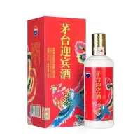 茅台迎宾酒 凤祥 53度酱香型白酒 500ml单瓶装 2017年