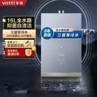 16升燃气热水器APP智控精准控温三管零冷水气电双断防水防潮防泄漏i12201-16