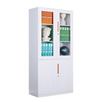 西泰钢制文件柜窄边大器械文件柜铁皮储物柜档案资料柜XT328 大器械文件柜