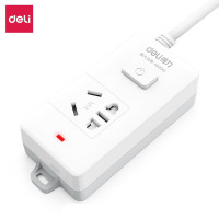 得力(deli)18277大功率插座16A插座插排插线板3米/个(BY)