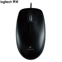 罗技(Logitech)M100r 有线鼠标 大手鼠标 商务办公鼠标