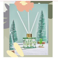 多样屋无火香薰精油室内卧室持久助眠香氛空气清新剂 青苹乐园香薰蜡烛&室内