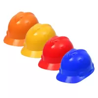 敬旭 透气施工电力建筑防砸ABS安全帽 免费印logo定制 10件起订 JX-AN58