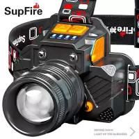 神火(supfire)GT30头灯LED可变焦头灯夜钓强光充电超亮头戴式电筒 单位:个