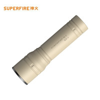 神火(supfire)S33-A强光手电筒充电式LED灯高亮远射迷你便携家用户外应急灯黄色 单位:个