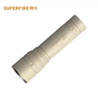 神火(supfire)S33-A强光手电筒充电式LED灯高亮远射迷你便携家用户外应急灯黄色 单位:个