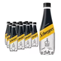 可口可乐 怡泉苏打水无糖原味 400ml/瓶整箱 0糖0脂肪碳酸饮料