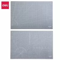 得力(deli)切割垫板 雕刻书写垫板 78401 灰色 1块