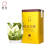 2023年新茶春茶安徽天方黄山毛峰绿茶150g 炒青绿茶茶叶 罐装