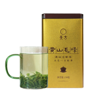 2025年新茶春茶安徽天方黄山毛峰绿茶150g 炒青绿茶茶叶 罐装
