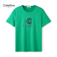 CartisKinra2022夏季c.k潮流男士新款休闲百搭短袖T恤2TX2009CK