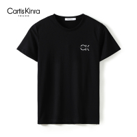 CartisKinra2022夏季c.k潮流男士新款休闲百搭短袖T恤22TX9899