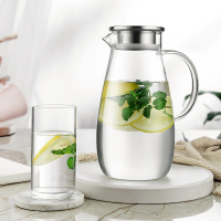 富光(FGA) 2L玻璃杯带把家用冷水壶耐热大容量/个(BY)