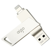 爱国者(aigo)USB3.0 苹果U盘 苹果官方MFI认证 手机电脑两用 128G U368 单位:个