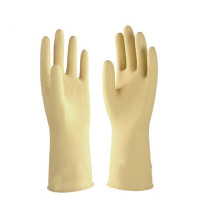 牛筋乳胶手套 工厂专用橡胶手套加厚1双装L