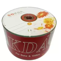 工霸 CD刻录光盘空白盘 菊花 CD-R 50片简装 1件