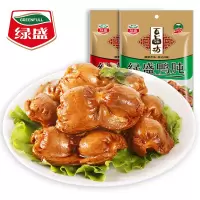 绿盛百卤坊鸭肫120g 袋装原味香辣味鸭盹鸭屯鸭胗鸭肉休闲零食品