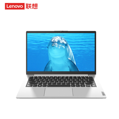 联想(Lenovo)扬天S14 商用办公 轻薄便携 14英寸屏 轻薄本笔记本电脑(定制:六核R5-5500U/8G/512G SSD/集显)