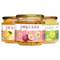 佰味葫芦蜂蜜柚子柠檬百香果果酱茶500g罐*2(百香果+柚子)