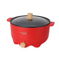 乐扣LOCK&LOCK多功能电火锅 EJP1147RED台 红色