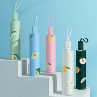 递乐(DiLe)晴雨两用防晒遮阳伞折叠雨伞