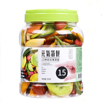 雅集 元气简餐 综合什锦果蔬脆混合蔬菜干 500克
