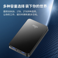 爱国者(AIGO)移动硬盘 1T USB3.0(单位:个)