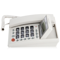 得力电话机座机固定电话办公家用786电话机(灰白)(台)