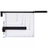 得力(deli) 8014 钢质切纸机/切纸刀/裁纸刀/裁纸机 300mm*250mm A4
