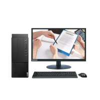 联想M433台式机电脑 I3-10105/8G/4T+128G 23.8寸显示器
