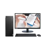 联想M433台式机电脑 I3-10105/8G/4T+128G 23.8寸显示器