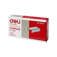 得力0012统一订书钉 1000枚/盒