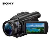 索尼(SONY)FDR-AX700 4K HDR民用高清数码摄像机 家用/直播1000fps超慢动作.
