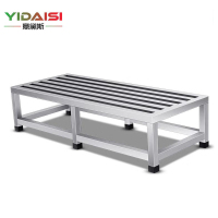 意黛斯 不锈钢米面架置物架地墩支架置物台货架大米架面粉架1200*600*300mm YDS-MMJ126 201不锈钢