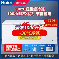 海尔haier小冰柜家用冷柜小型商用大容量保鲜冷冻两用减霜箱囤货BC/BD-719HEZ