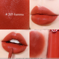 [专柜正品]阿玛尼红管唇釉 #205 甜辣橘棕 6.5ml 显白不挑肤色