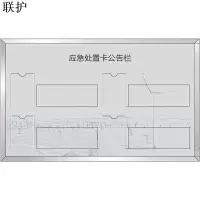 联护电力 安全牌 警示牌 设备牌 铝合金 应急处置卡公告栏1300*800