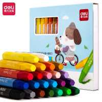 得力(deli) 33984蜡笔 丝滑油画棒24色