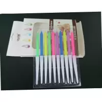 带托五色蜡烛 50盒(1盒10只)