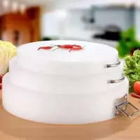 工霸 圆形加厚PE塑料切菜板菜墩 48*10厘米 1个