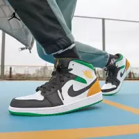 Jordan耐克乔丹AIR JORDAN1 MID SE AJ1男子运动鞋852542