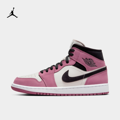 Jordan耐克乔丹AIR JORDAN 1 MID SE AJ1女子运动鞋DC7267