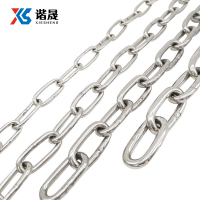 谐晟 304不锈钢链条 长环链条吊灯链不锈钢铁链 3mm 1米 可定制(5个起订)